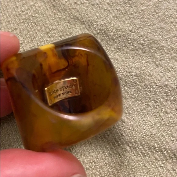 Kate Spade resin station necklace and ring - Picture 6 of 7